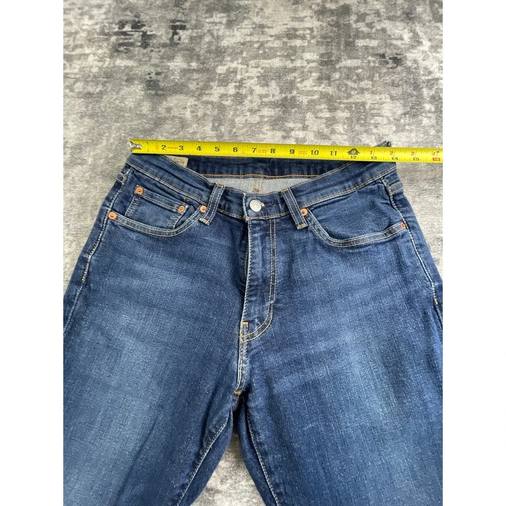 Levi's Mens 31x30 541 Athletic Taper Jeans Dark Wash Blue Denim Pants Rugged